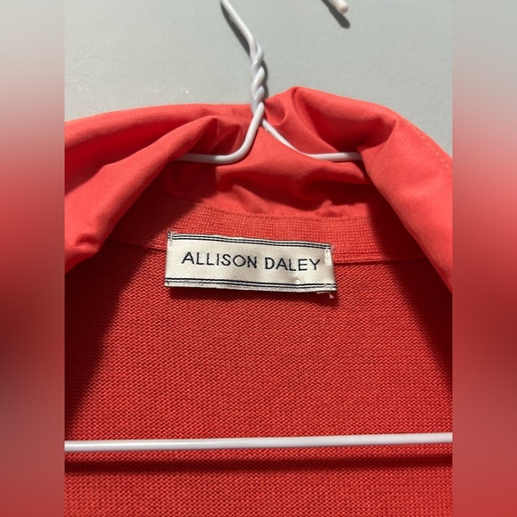 Allison Daley Mesh Knit 100% Cotton Lightweight Sweater - Picture 3 of 12